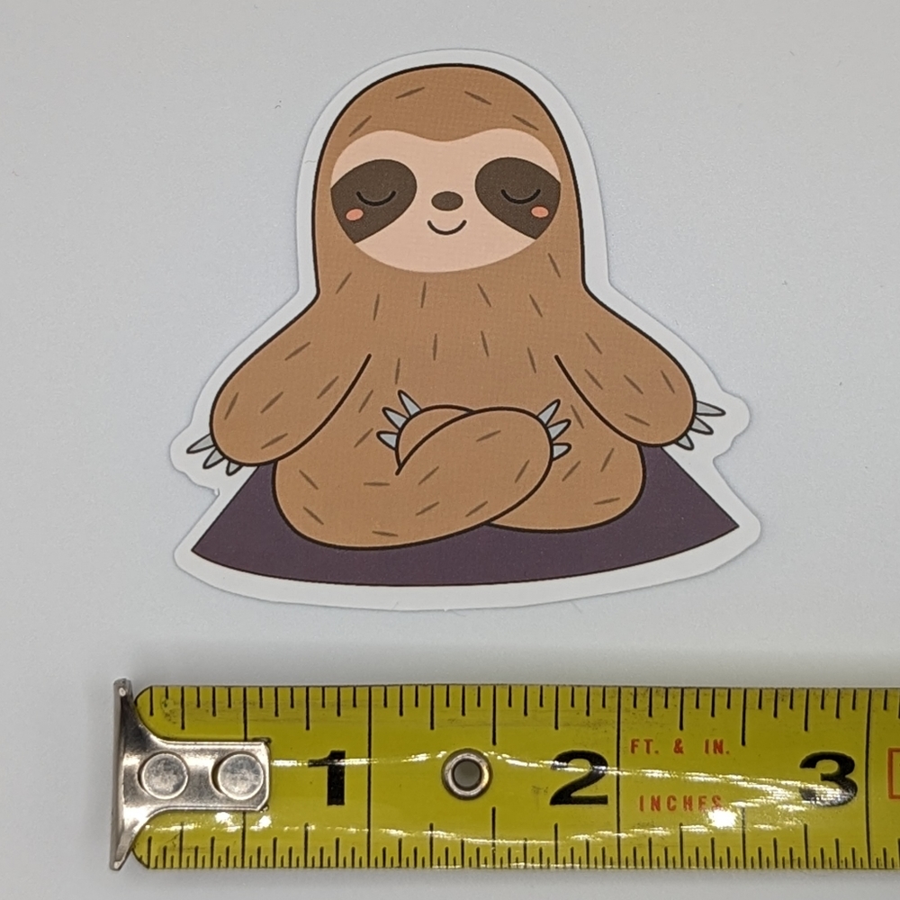 Sloth Sticker - Picture 2 of 2